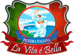 Pizzería La Vita é Bella Vecindario Logo